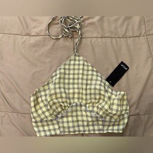 Nasty Gal - Halter crop top